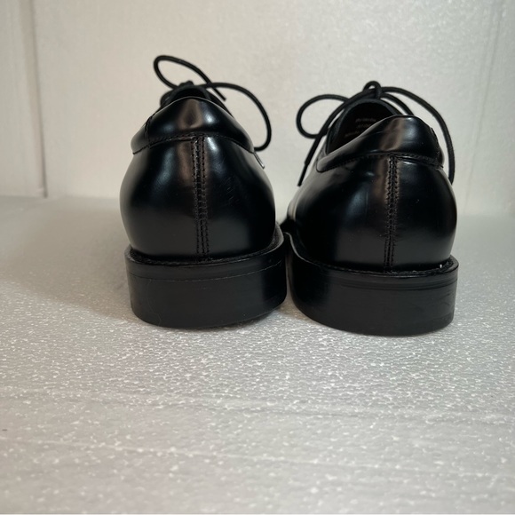 Material London mens shoes black Tie up Leather size 10 pre owned good condition - Picture 16 of 16